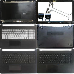 New Case For HP 15-BW 15-BS 15T-BR 15T-BS 15Z-BW 250 G6 255 TPN-C129 LCD Back Cover/Bezel/US RU SP Palmrest Upper/Bottom/Hinges