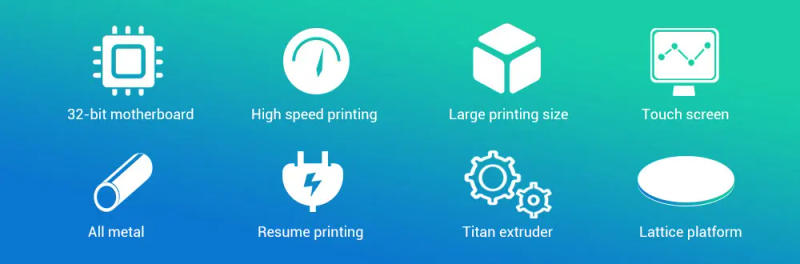 Description Picture 3 of item3D Printer Flsun QQ S Delta Kossel Auto-Level Upgraded Resume Pre-assembly TFT 32bits board impressora 3d Drucker