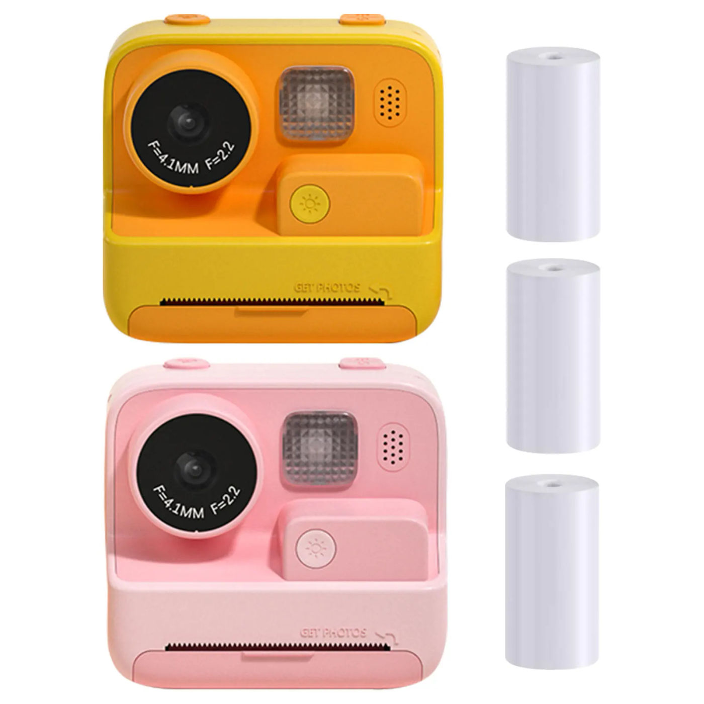 Description Picture 4 of itemChildren Instant Camera Hd 1080p Video Photo Digital Print Cameras Dual Lens Slr Photography Toys Birthday Gift With Print Paper