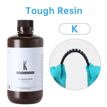 Resione 1KG Photopolymer ABS Like Tough Flexible Dental Transparent UV Resin 3d For Elegoo Anycubic Resin 3d Photon Resin