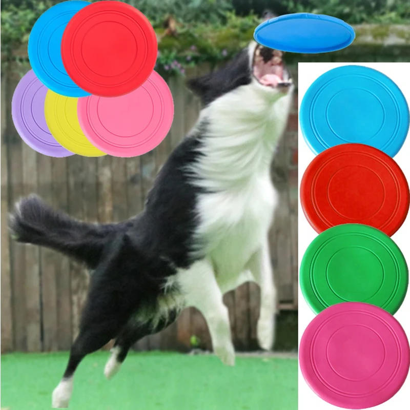 Description Picture 2 of itemPet Bite Resistant Frisbee Toy Dog Silicone Soft Frisbee Special Training Pet Toy