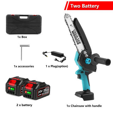 4inch/6inch/8inch Portable Cordless Chain Saw Electric Chainsaw Rechargeable Saws Gardening Power Tools For Makita 18V