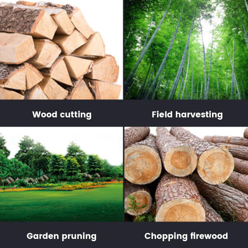 Description Picture 6 of item4/6 Inch Cordless Electric Chain Saw Handheld Electric Orchard Pruner Heat Dissipation Saw Cordless Logg For Makita 18V Battery