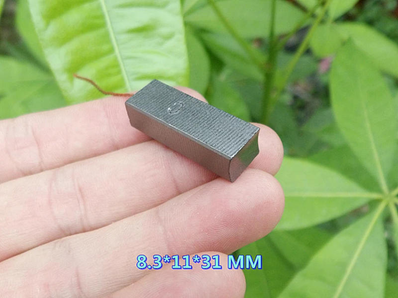 Description Picture 4 of item1 Pair Carbon Brushes Vacuum Cleaner Carbon Brush 8.3*11*28 MM Motor Parts Carbon Brush Tools Accessories