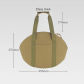 Khaki round Bag