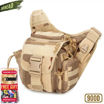 Military Tactical Shoulder Bag 900D Oxford Men Outdoor Camera Bag for Climbing Camping Fishing Trekking Molle Army Bag 9 Colors