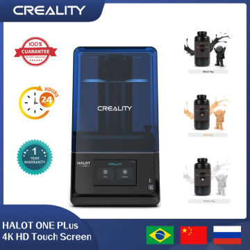CREALITY HALOT ONE PLIUS Resin 3D Printer 7.9 Inch 4K Mono LCD Integral Light 5-inch Source HD Touch Screen One-Click Printing