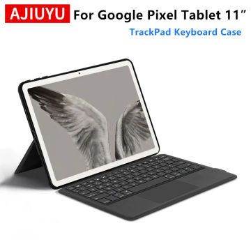 AJIUYU Keyboard Case For Google Pixel Tablet 11 inch 2023 Smart Cover GTU8P TrackPad TouchPad Keyboards