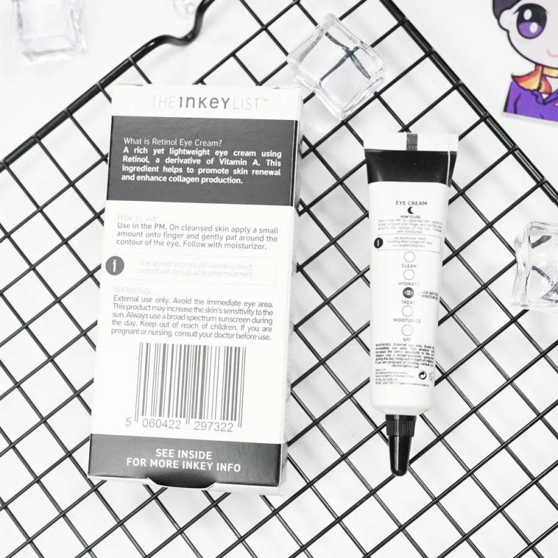 Description Picture 3 of itemOriginal THEINKEYLIST THE INKEY LIST 3% RETINOL EYE CREAM 15ml