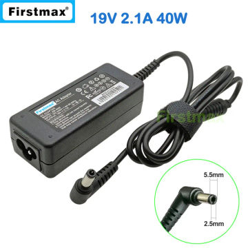 19V 2.1A 40W AC laptop power adapter charger for Asus N10 U1 X23 N10E U1E N10JB U2 X23FT N10Jc U2E N10JH EXA1204YH FSP040-RAC