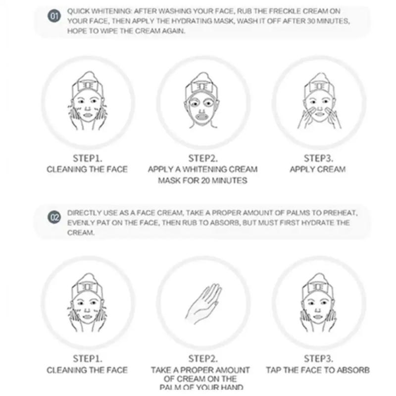 Description Picture 3 of itemPigmentation Removal Cream Mild Dark Spot Remover Safe Skin Lightening Cream For Dark Skin Effective Hydrating Moisturising