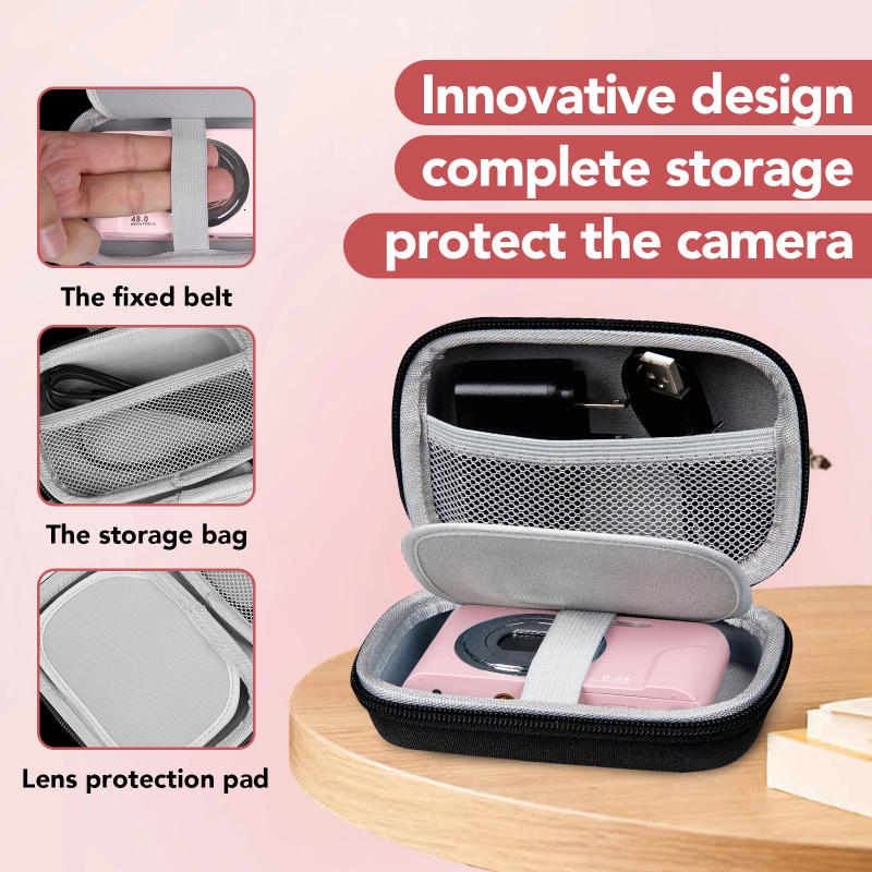 Description Picture 4 of item2.4 inches HD 1080P Digital Children Camera Rechargeable Cameras with 16x Zoom Compact Camera 44MP Cameras for Boy Girls Gift