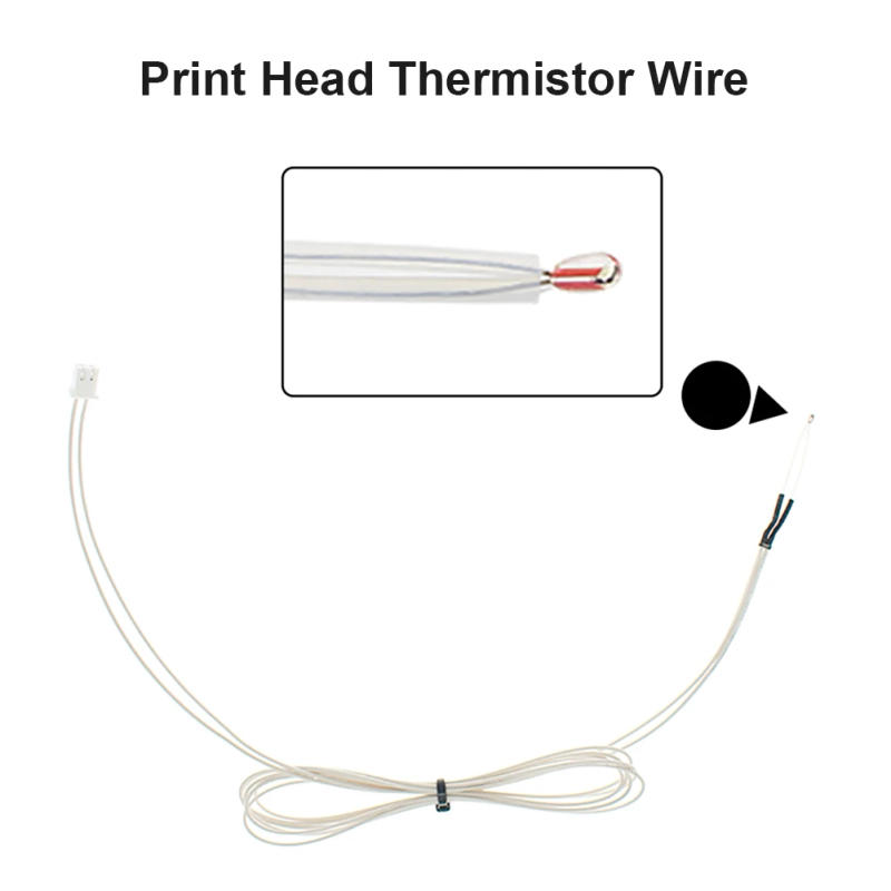 Description Picture 3 of item3D Printer 100K ohm Thermistors with Cable 3D Printers Parts For Ender 3/Ender 3 Pro/Ender 5/CR-10/CR-10S Temperature Accessory