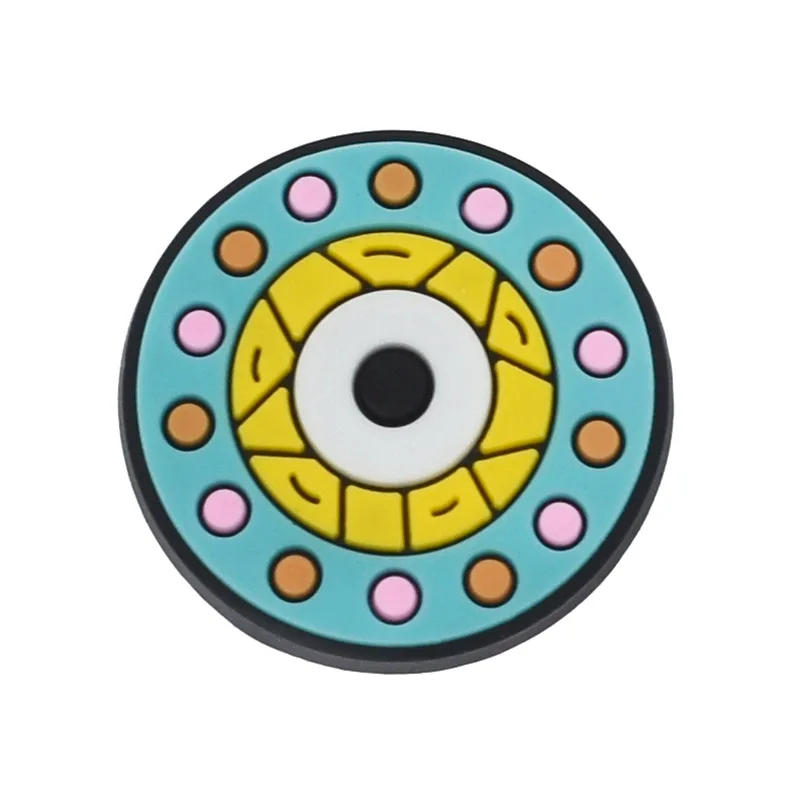 Description Picture 6 of itemNew Arrival Cute Evil Eyes Shoe Charms for Crocs Bracelet Wristband DIY Decoration Accessories Kids Man Women Party Gifts