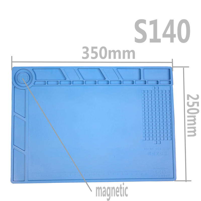 Description Picture 5 of itemSoldering Mat Heat-Resistant Soldering Hot Air gun Silicon Mat Welding Repair Tools S180
