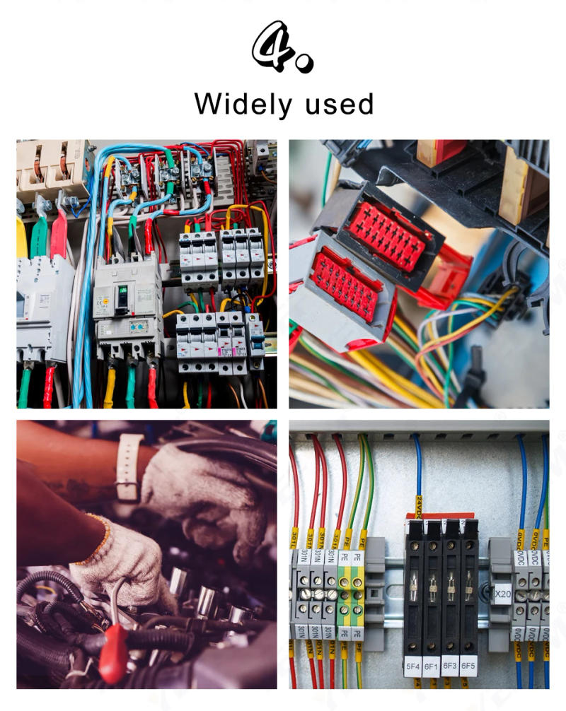 Description Picture 4 of itemYFX quick replacement of jaw Crimping pliers for 236mm pliers plug spring and crimping cap terminals high hardness jaw tool