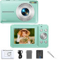 HD 1080P digital Camera 2.4 inches Rechargeable Cameras with 16x Zoom Compact Camera 44MP Cameras for kids Girls camera digit