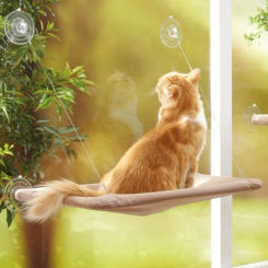 Cute Pet Hanging Beds Bearing 20kg Cat Sunny Window Seat Mount Pet Cat Hammock Comfortable Cat Pet Bed Shelf Seat Beds