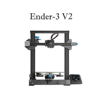 Ender-3 V2  CREALITY 3D Printer Upgrade kits With 32 Bits Silent Mainboard TMC2208 Stepper Drivers UI&4.3 Inch Color LCD Screen