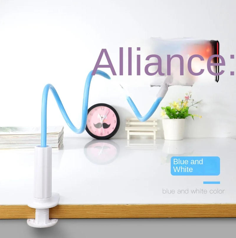 Description Picture 5 of itemAdjustable Mobile Phone Holder Portable Flexible Lazy Bed Holder Tablet Mount Holder for Bed Desk Holder for IPad Samsung Xiaomi