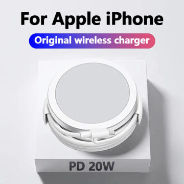 Original PD20W Magnetic wireless fast charger for Apple iPhone 15 14 13 12 Pro Max X XS 8 USB-C Macsafe mobile phone accessories