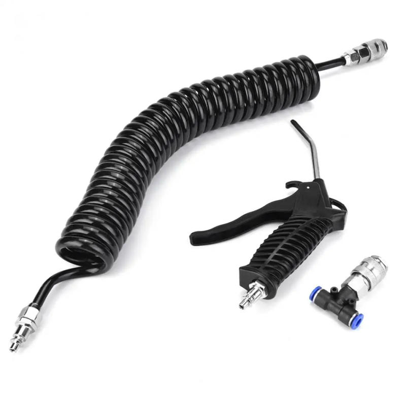 Description Picture 6 of itemDuster Blow Duster Pneumatic Wind Blowing Kit Set with EU Connector + PU Hose Black