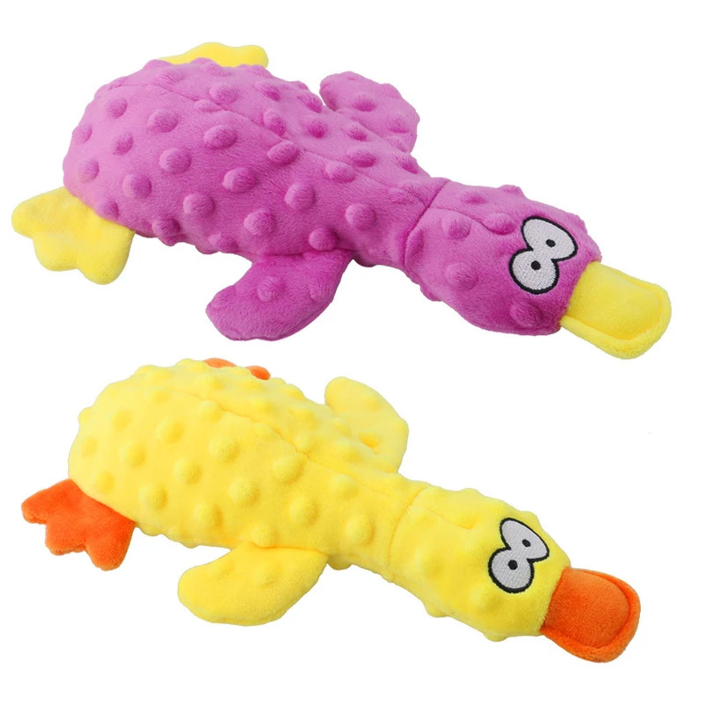 Description Picture 6 of itemFunny Pet Plush Toys For Small Large Dogs Squeaky Sounding Chew Toys Duck Shaped Dog Interactive Toy Supplies