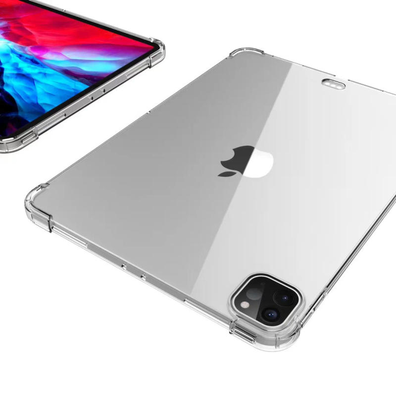 Description Picture 3 of itemTPU Clear Case For iPad Pro 12.9 Case Silicone Transparent Ultra Thin Cover ipad pro 12 9 2021 2020 2018 2022 Coque Accessories