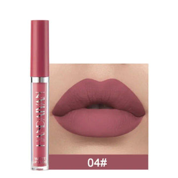 Fashion Liquid Lipstick Velvet Matte Liquid Lipstick Waterproof Lip Gloss Long Lasting Lipstick Red Lip Tint Beauty Cosmetic