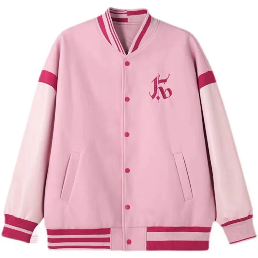 Letter Embroidery Varsity Bomber