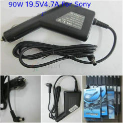 19.5v 4.7A 90W Laptop Car-Charger For Sony Vaio PCG-61511L PCG-61611L PCG-71318L PCG-71913L VGA-AC19V10 Notebook DC car Adapter