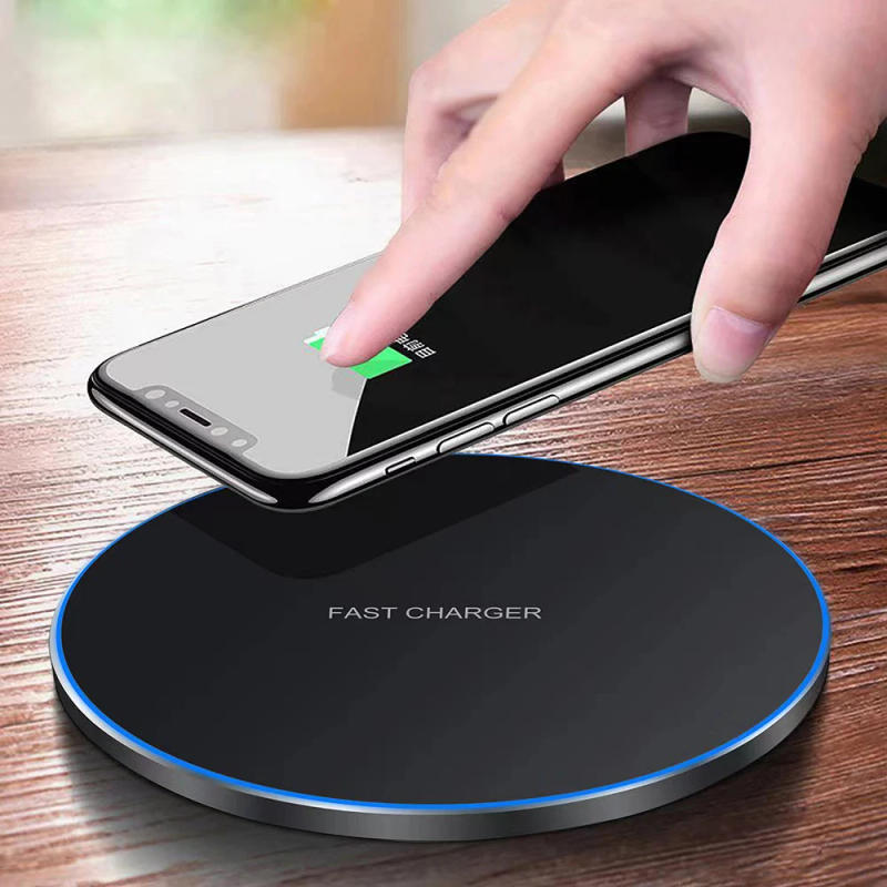 Description Picture 2 of item15W Qi Wireless Charger Pad Fast Wireless Charging for iPhone Samsung Xiaomi Phone Induction chargers