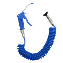 4x6mm Heavy Duty Air Dust Blow Gun Kit, 50cm Long Pneumatic Coiled TPU Hose Air Duster Gun Remover for Air Compressor