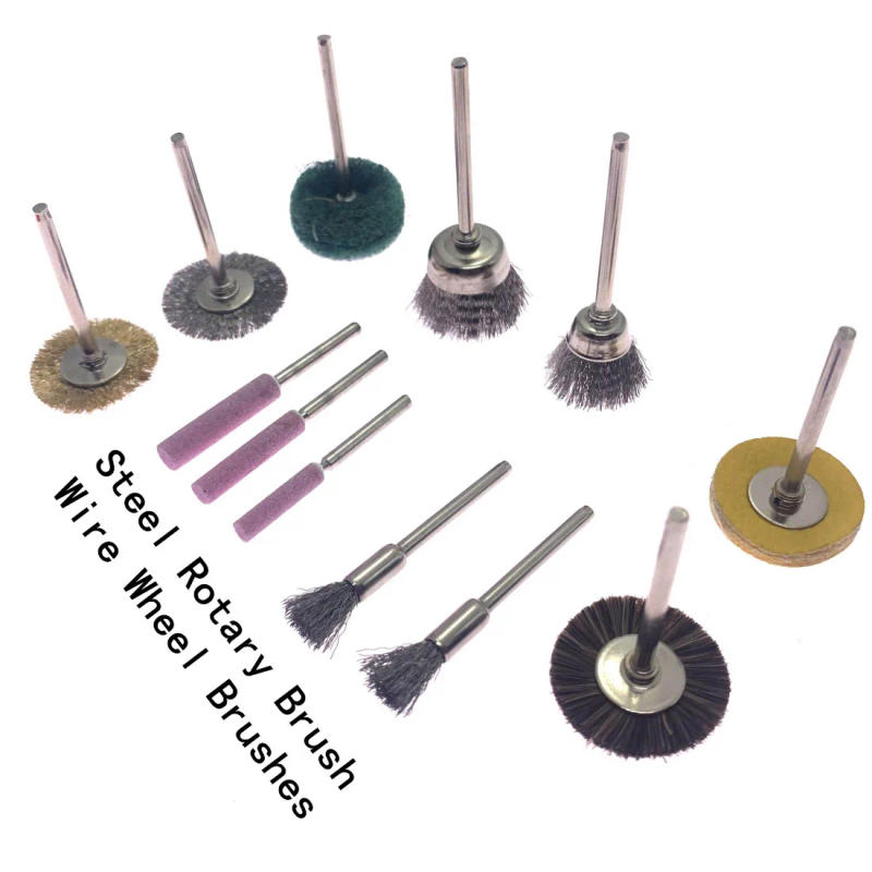 Description Picture 2 of itemWire Wheel Steel Brushes Pen Polishing Wheel Brush Tools Scrap Welding Metal Surface Pretreatment Grinding for Heating Coil Wire