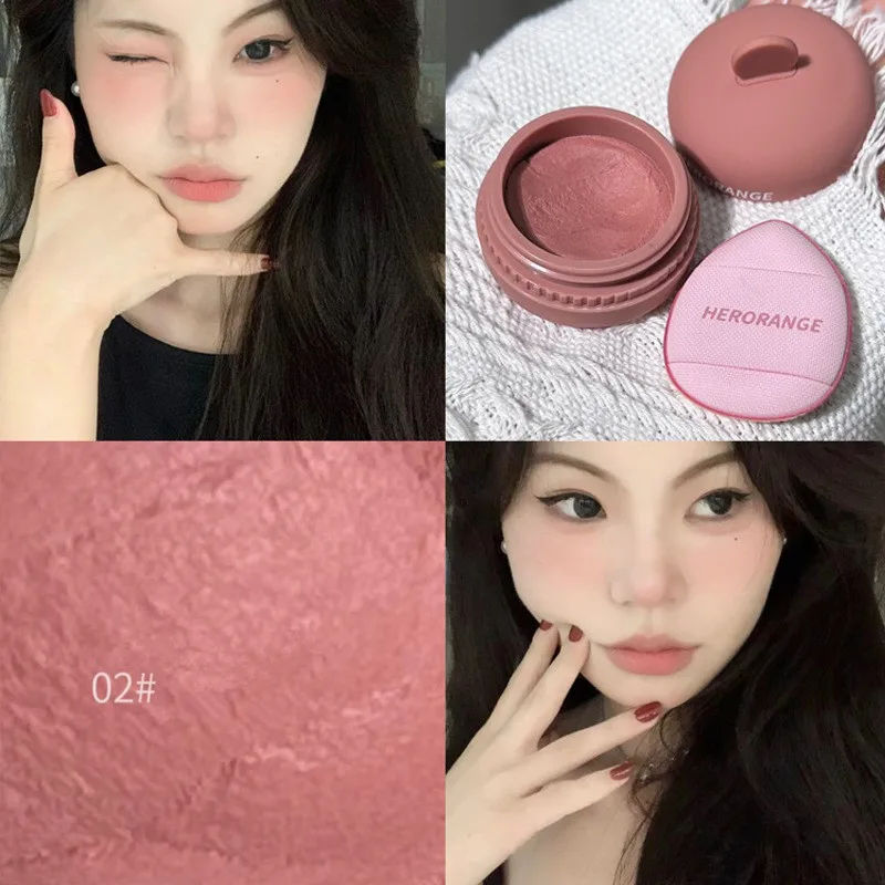 Monochrome Blush Cream Make