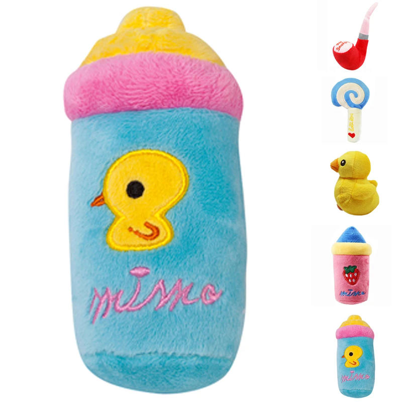 Description Picture 2 of itemLegendog Mini Cartoon Plush Pet Toys Bite Resistant Funny Cartoon Dog Squeaky Toy Plush Toy Cat Dog Supplies