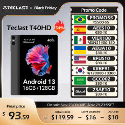 【World Premiere】Teclast T40HD Tablet 10.4'' 2K FHD+ Display 8+8GB RAM 128GB ROM UNISOC Octa Core Android 13 Widevine L1 4G VoLTE