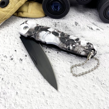 XTL Stainless Steel Folding Knife, Outdoor Fruit Knife, Portable Cutting Knife, Specialized Knife for Cutting Branches and Ropes