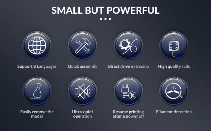 Description Picture 6 of itemTronxy VEHO 600/X5SA Series FDM 3D Printer High Precision Large Size Printers Upgraded DIY VEHO 600 Gemini XS 3d Printer Kit