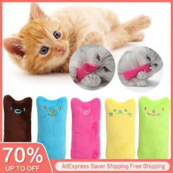 Cat Mint Toys Molars Chew Interaction Plush Toys Mice Shape Intelligence Bite Resistance Scratch Bite Self Hi Molars Teeth Clean