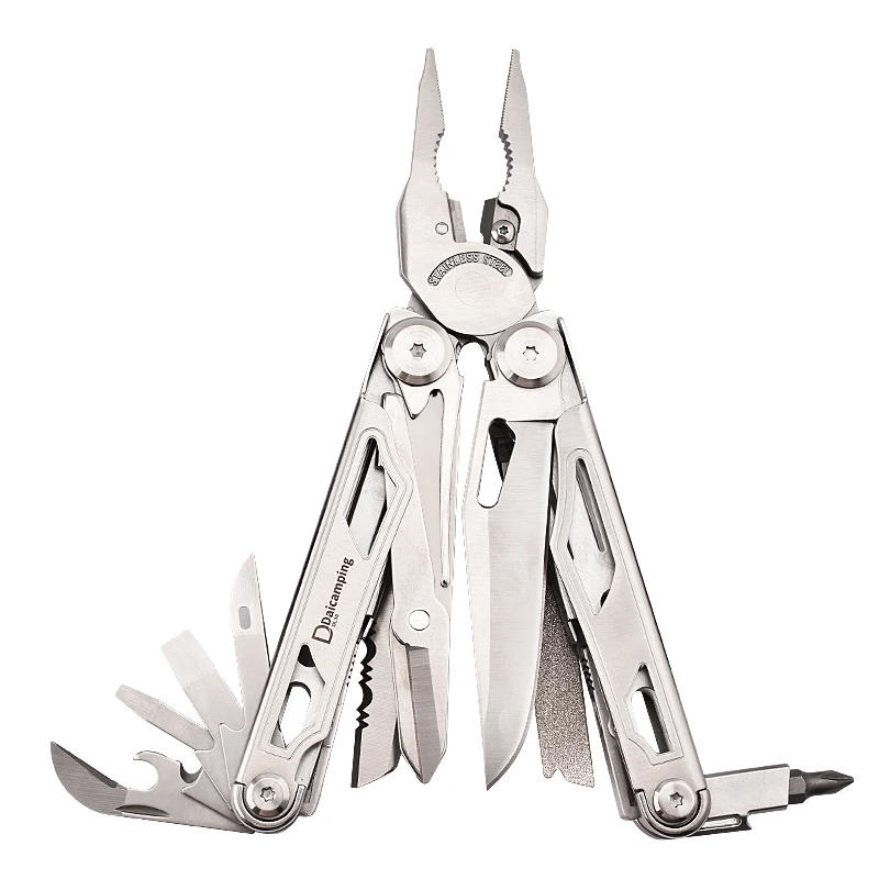 Description Picture 4 of itemDaicamping DL30 Replaceable Parts Manual Multi Tools Set Multi-tools Folding Blades Cutters Survival Gear Plier Army Swiss Knife