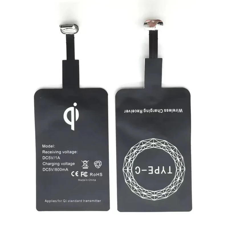 Description Picture 2 of item5V/2A Qi Wireless Charger Receiver Phone Charger Coil USB-C For iPhone 4 5 5s 6 6s 7 7 Plus Xiaomi Type-C Fast Receptor 2023