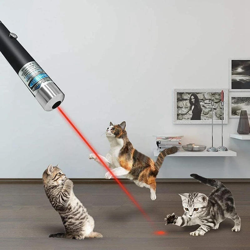 Description Picture 4 of itemCat Laser Toy Laser Sight Pointer Projection Cat Toy Funny Cat Stick  LED Laser Indoor Cat Toy Interactive Cat Toy Rascador Gato