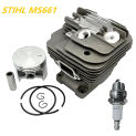 56mm Big Bore Nikasil Cylinder Piston Assembly Kit For Stihl MS661 661 MS661C-M RZ Garden Chainsaw OEM Part 1144 020 1200