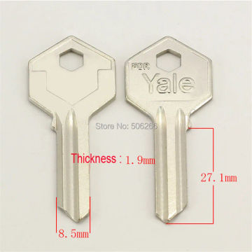 iron short liu jiao door Key blank Locksmith Supplies Blank Keys cilvil Horizontal key machine A508 must use iron blade cutter