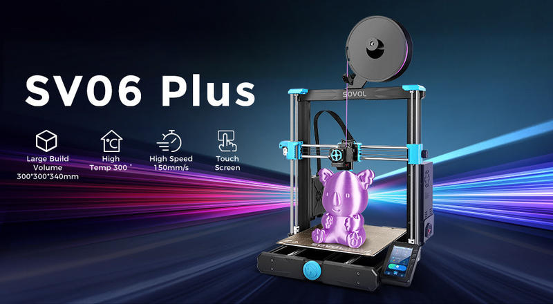 Description Picture 2 of itemSV06/SV06 Plus 3D Printer Large Direct Drive 3D Printer Large Size 150mm/s High Speed 300° High Temp impresora 3d
