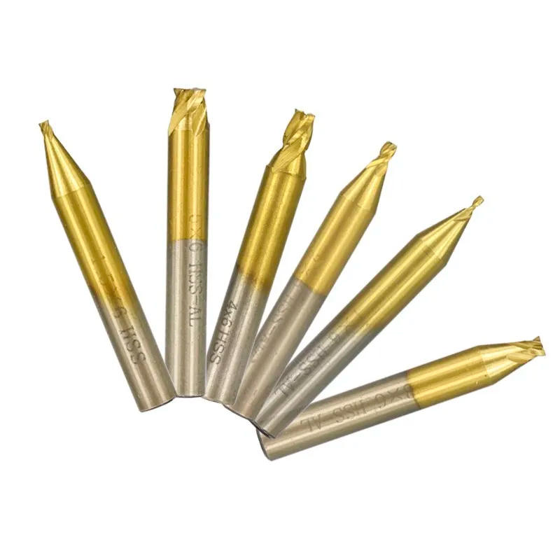 Description Picture 5 of itemXCAN 1pc 6mm Shank Ti-Coated HSS Vertical Key Machine Cutters Door Car Key Cutter Machine Part Key Maker Locksmith Tools 1.0-5.0