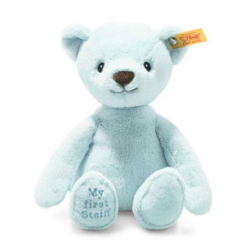 My First Steiff Teddy Bear Blue, 10 Inches, EAN 242144