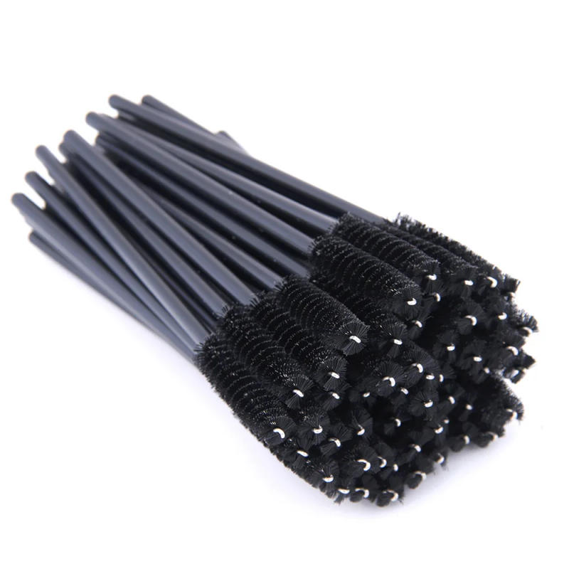 Description Picture 3 of item100/50Pcs Disposable Eye lashes Brushes Eyebrow brush Makeup Tools Mascara Wands Applicator Spoolers Eyelash Brush Maquiagem