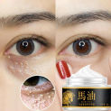 Horse Oil Firming Eye Cream for Dark Circles&wrinkles& Fat Granule & Anti-aging Eye Essence Remove Dark Circles Eye Cream